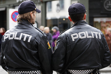 Image showing Police officers