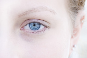 Image showing Blue eyed girl