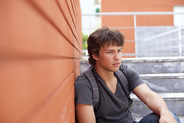 Image showing Teenager student