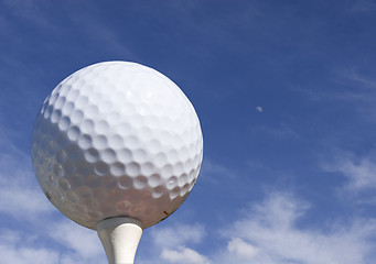 Image showing Golfing sky