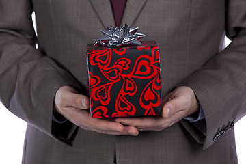 Image showing Valentine present for you
