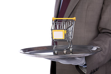 Image showing Serving the best shopping service