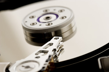 Image showing Hard disc shallow