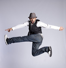 Image showing Hip hop dancer