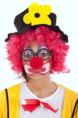 Image showing sad clown