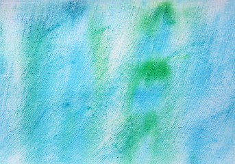 Image showing Abstract watercolor background on paper texture 