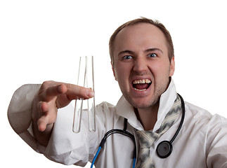 Image showing mad doctor