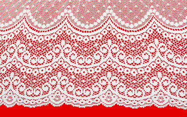 Image showing White lace