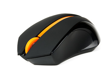 Image showing black computer mouse