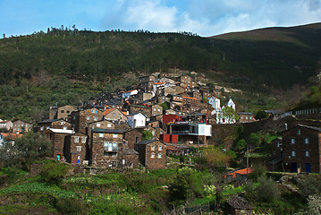 Image showing Old moutain village in Portugal