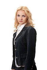 Image showing Business blonde woman