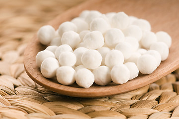 Image showing white tapioca pearls