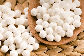 Image showing white tapioca pearls