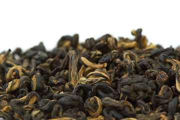 Image showing Black tea close-up