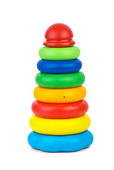 Image showing Toy pyramid