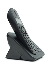 Image showing Modern cordless phone