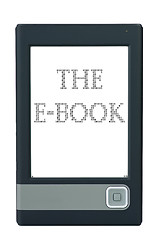 Image showing E-book reader