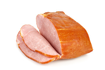 Image showing Sliced ham