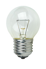 Image showing Small tungsten light bulb