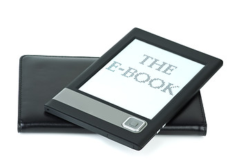 Image showing E-book device and cover