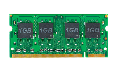 Image showing Laptop memory module (SO-DIMM)