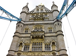 Image showing London Bridge Over in white background