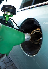 Image showing Unleaded fuel 