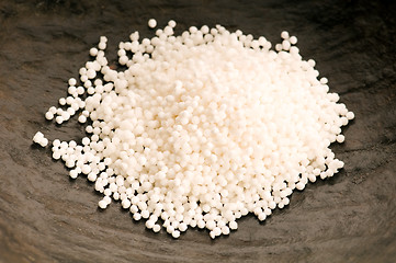 Image showing white tapioca pearls