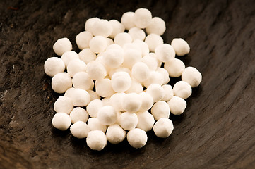 Image showing white tapioca pearls