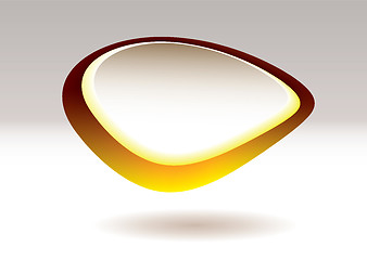 Image showing blob pebble gold fruit