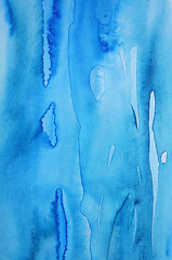 Image showing Abstract watercolor background on paper texture 