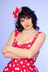 Image showing woman pin-up