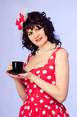 Image showing woman pin-up