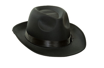 Image showing Men's black felt hat