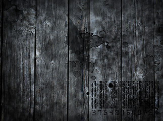 Image showing smeared wooden background