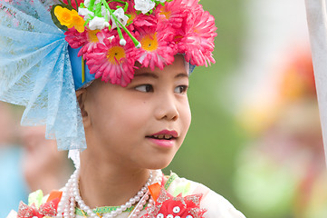 Image showing Poy Sang Long Ceremony in Mae Hong Son, Thailand