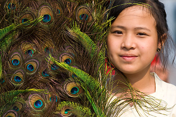 Image showing Poy Sang Long Ceremony in Mae Hong Son, Thailand