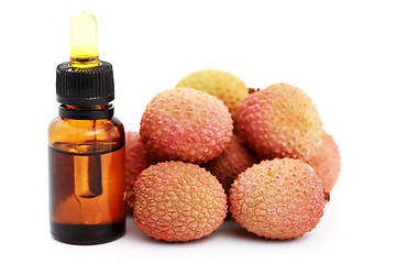 Image showing lychee essential oil