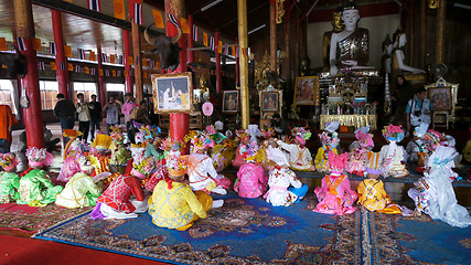 Image showing Poy Sang Long Ceremony in Mae Hong Son, Thailand