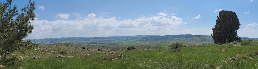 Image showing Spring landscape panorama