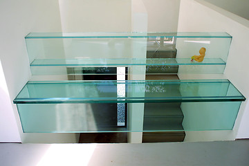 Image showing Glass Staircase