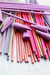 Image showing incense sticks