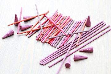 Image showing incense sticks