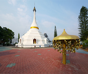 Image showing Wat Phra That Doi Kong Mu temple in Mae Hong Son, Thailand