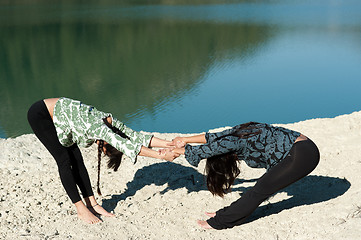 Image showing Mother and daughter