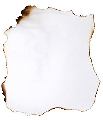 Image showing burnt paper