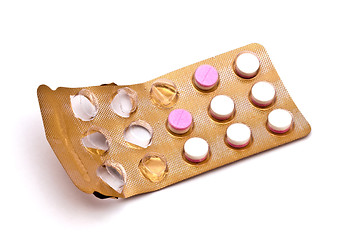 Image showing Pink pills