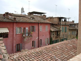 Image showing Old houses