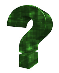 Image showing question mark