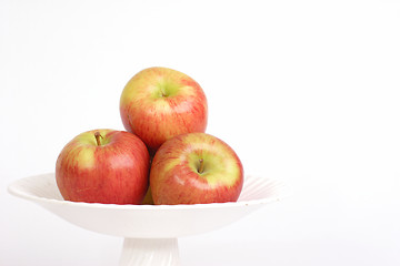 Image showing Three apples